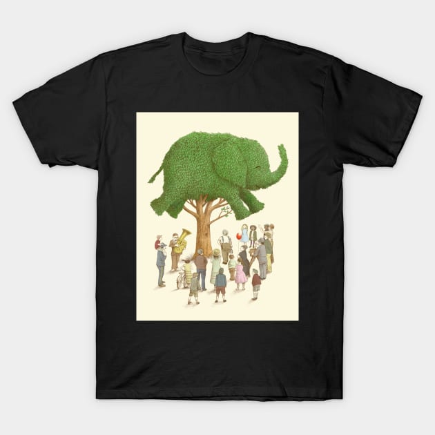 The Elephant Tree T-Shirt by Terry Fan